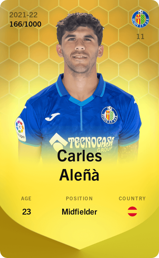 Carles Aleñà 2021-22 • Limited 166/1000