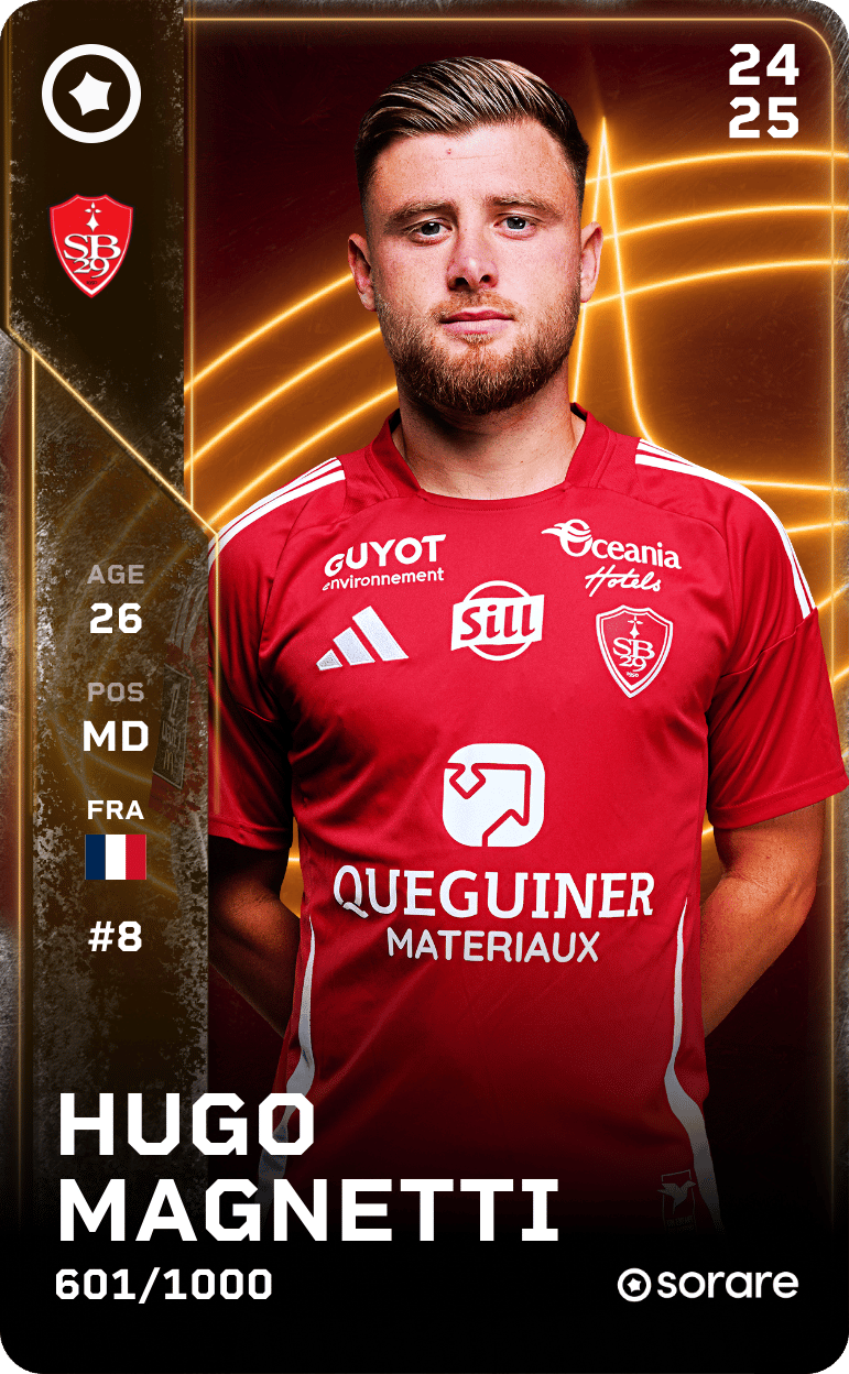 Hugo Magnetti 2024-25 • Limited 601/1000