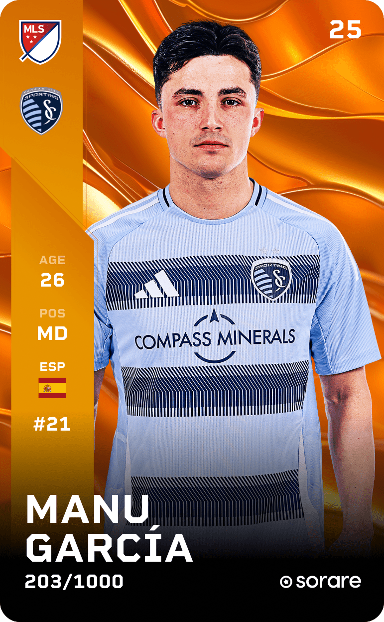 Manu García 2025-26 • Limited 203/1000