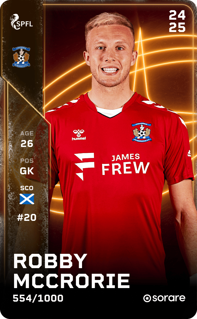 Robby McCrorie 2024-25 • Limited 554/1000