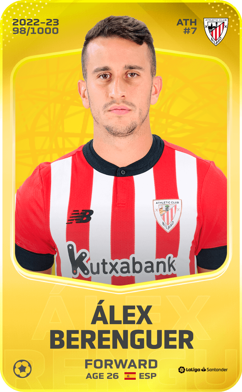 Álex Berenguer 2022-23 • Limited 98/1000