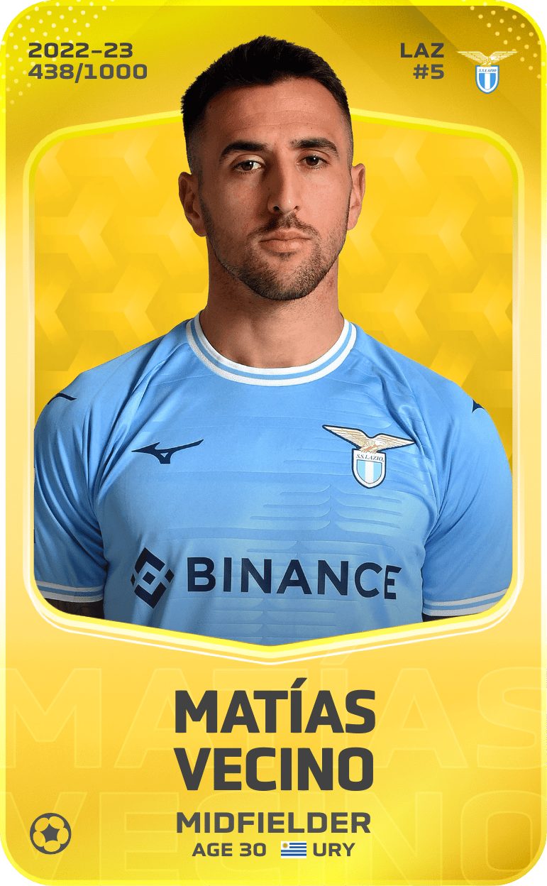 Matías Vecino 2022-23 • Limited 438/1000