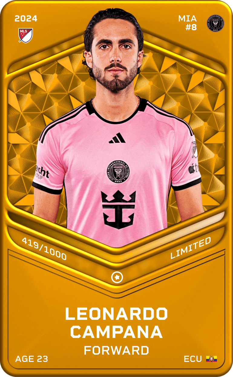 Leonardo Campana 2024-25 • Limited 419/1000