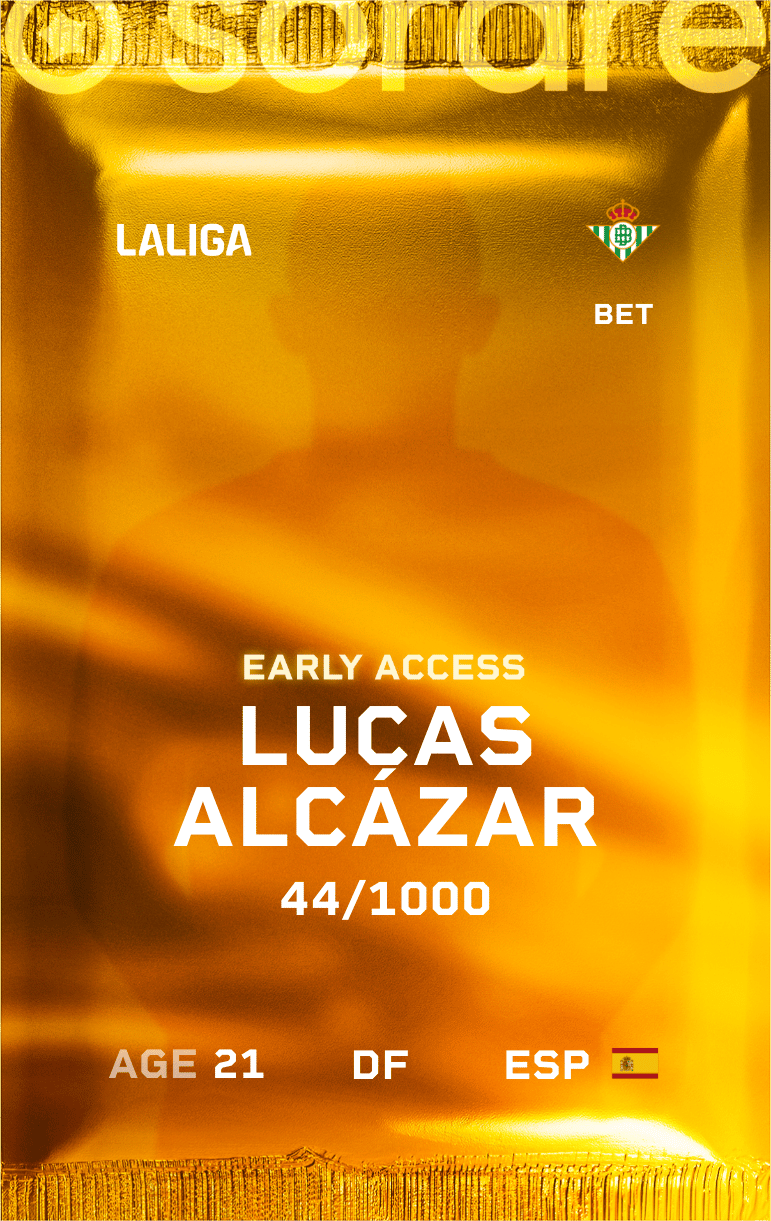 Lucas Alcázar 2024-25 • Limited 44/1000