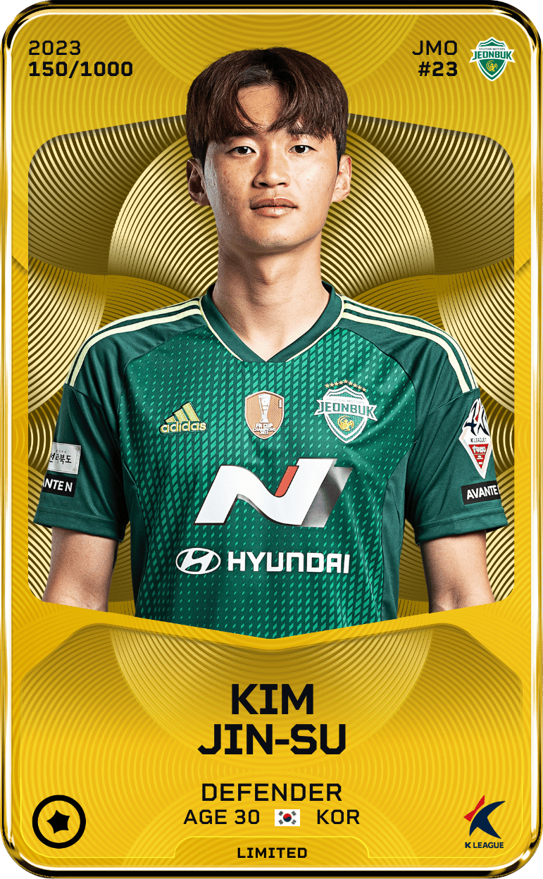 Kim Jin-Su 2023-24 • Limited 150/1000