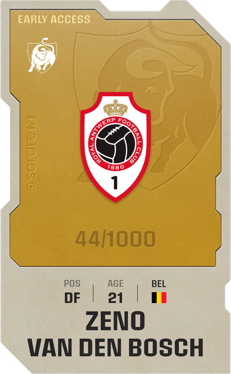 Zeno Van Den Bosch 2025-26 • Limited 44/1000