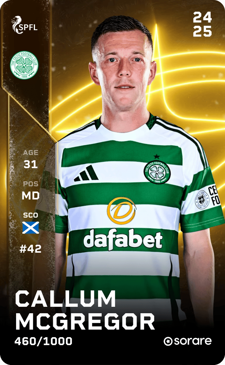 Callum McGregor 2024-25 • Limited 460/1000