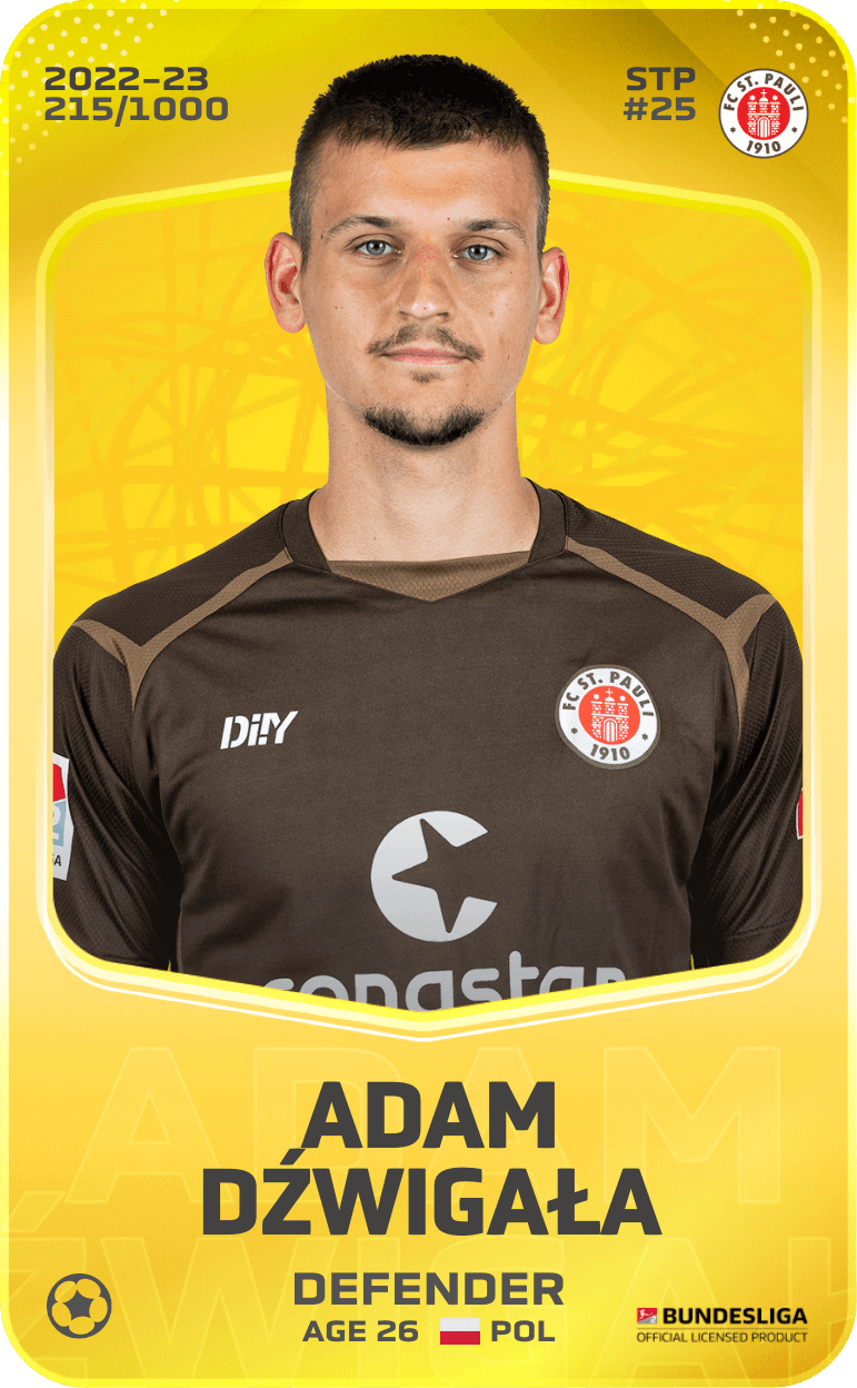 Adam Dźwigała 2022-23 • Limited 215/1000