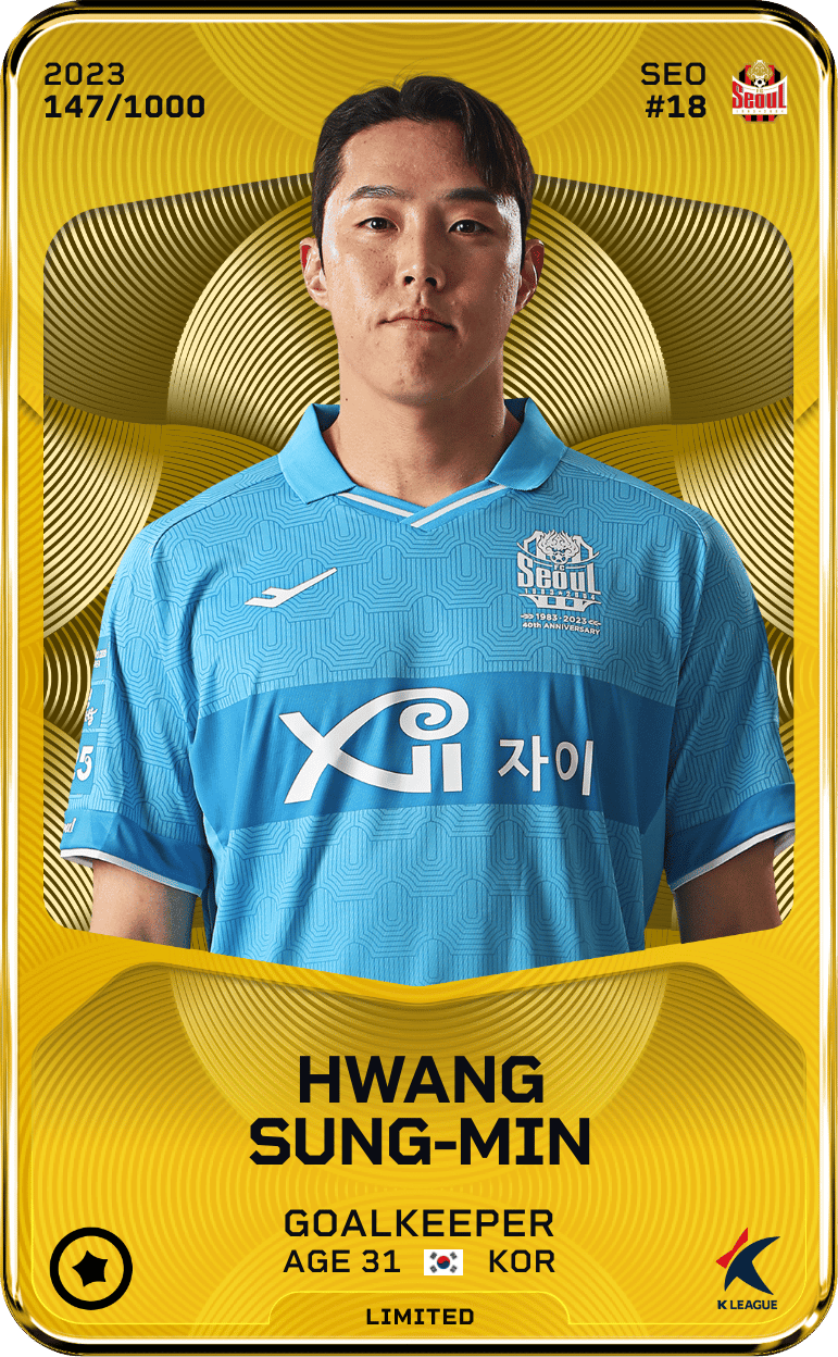 Hwang Sung-Min 2023-24 • Limited 147/1000