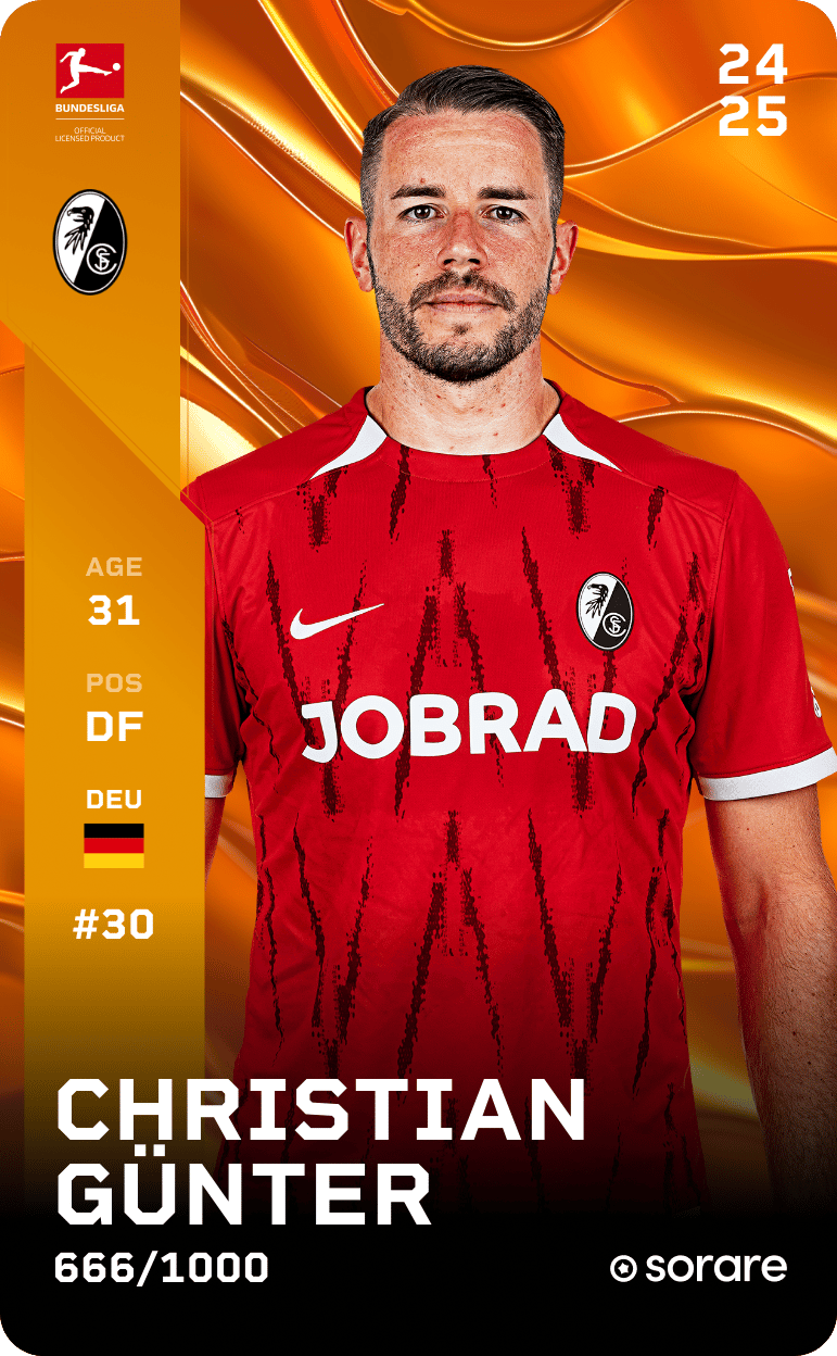 Christian Günter 2024-25 • Limited 666/1000