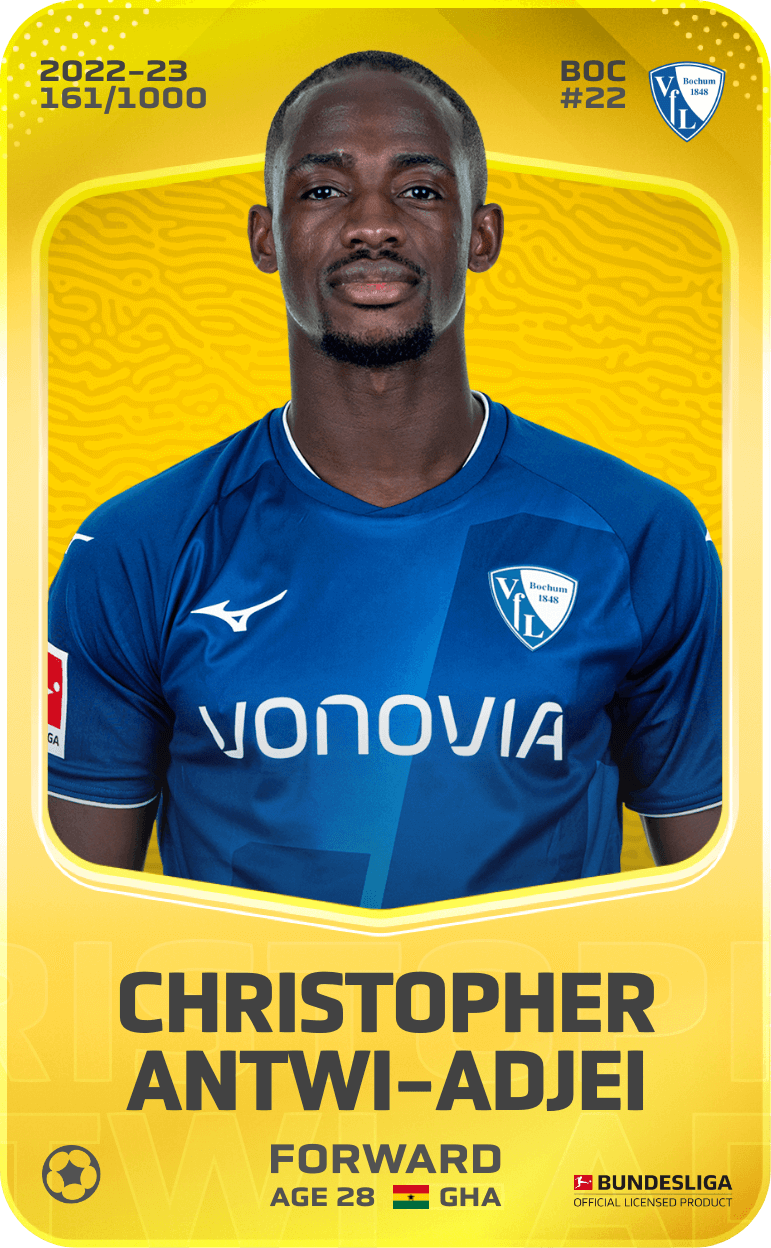 Christopher Antwi-Adjei 2022-23 • Limited 161/1000