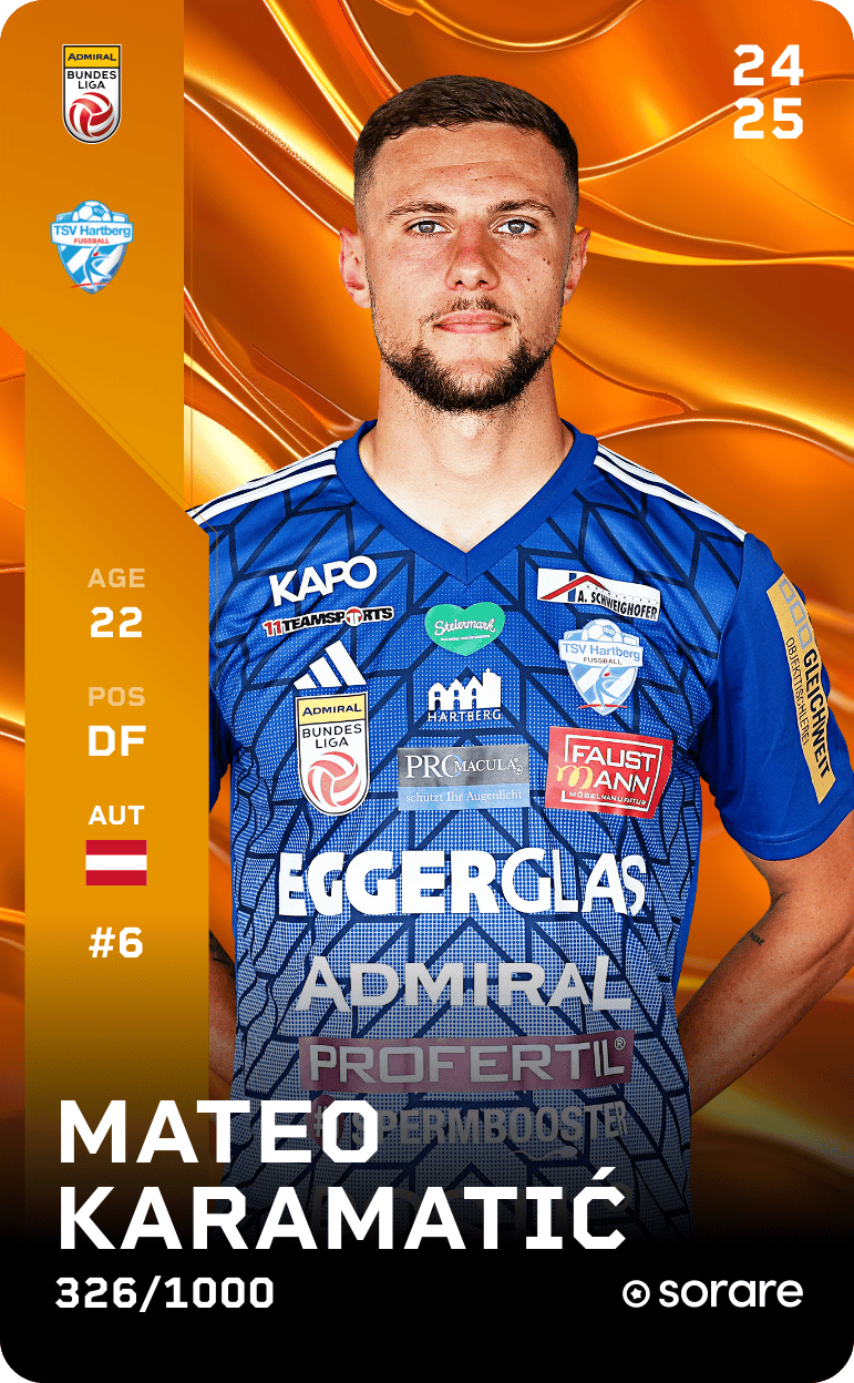 Mateo Karamatić 2024-25 • Limited 326/1000