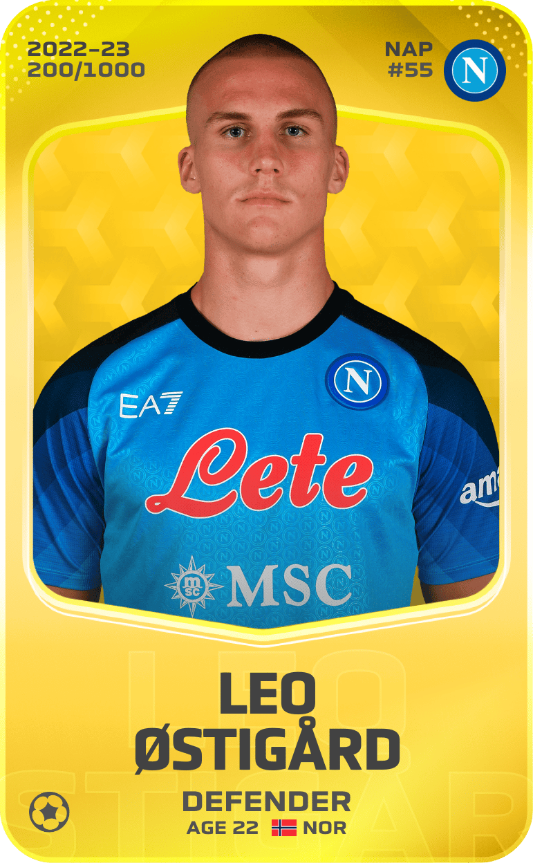 Leo Østigård 2022-23 • Limited 200/1000