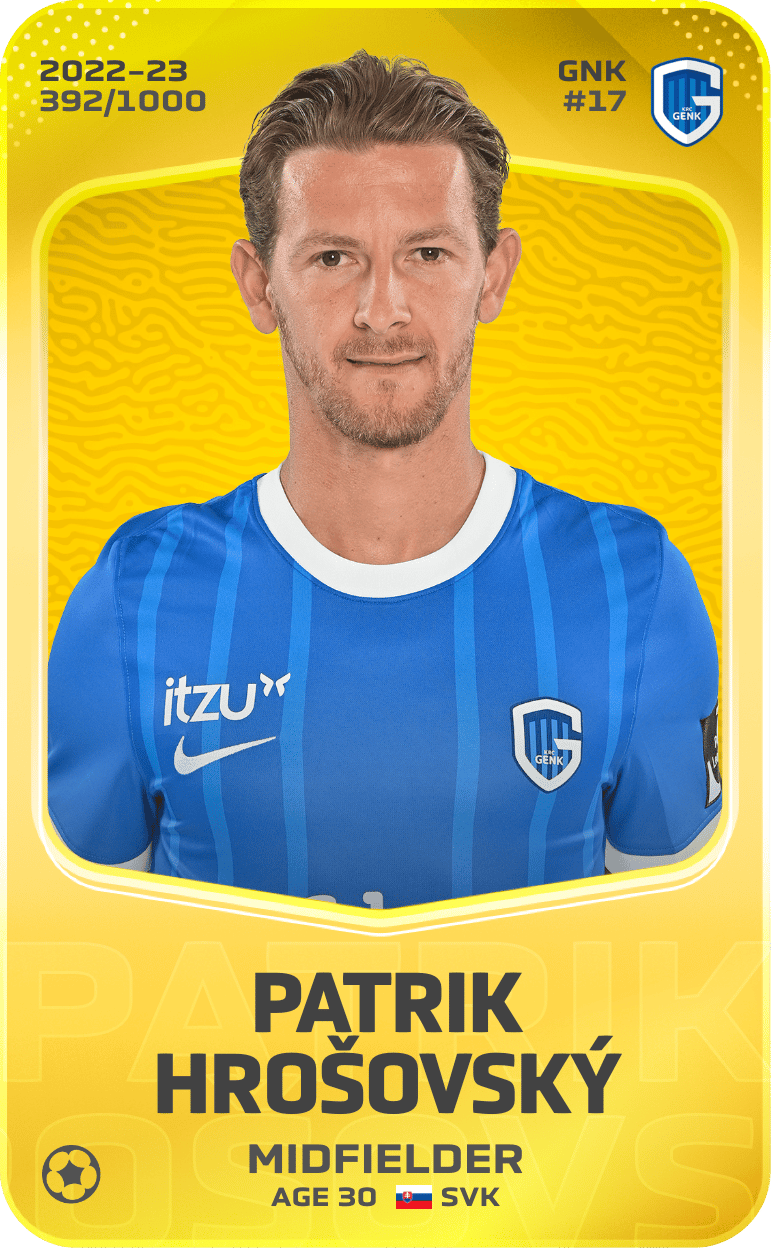 Patrik Hrošovský 2022-23 • Limited 392/1000
