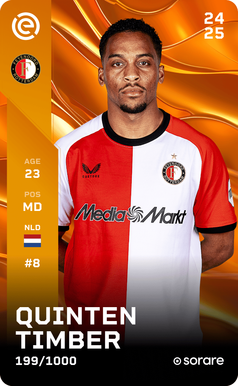 Quinten Timber 2024-25 • Limited 199/1000