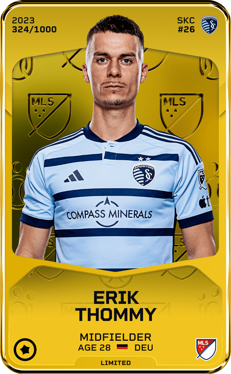 Erik Thommy 2023-24 • Limited 324/1000