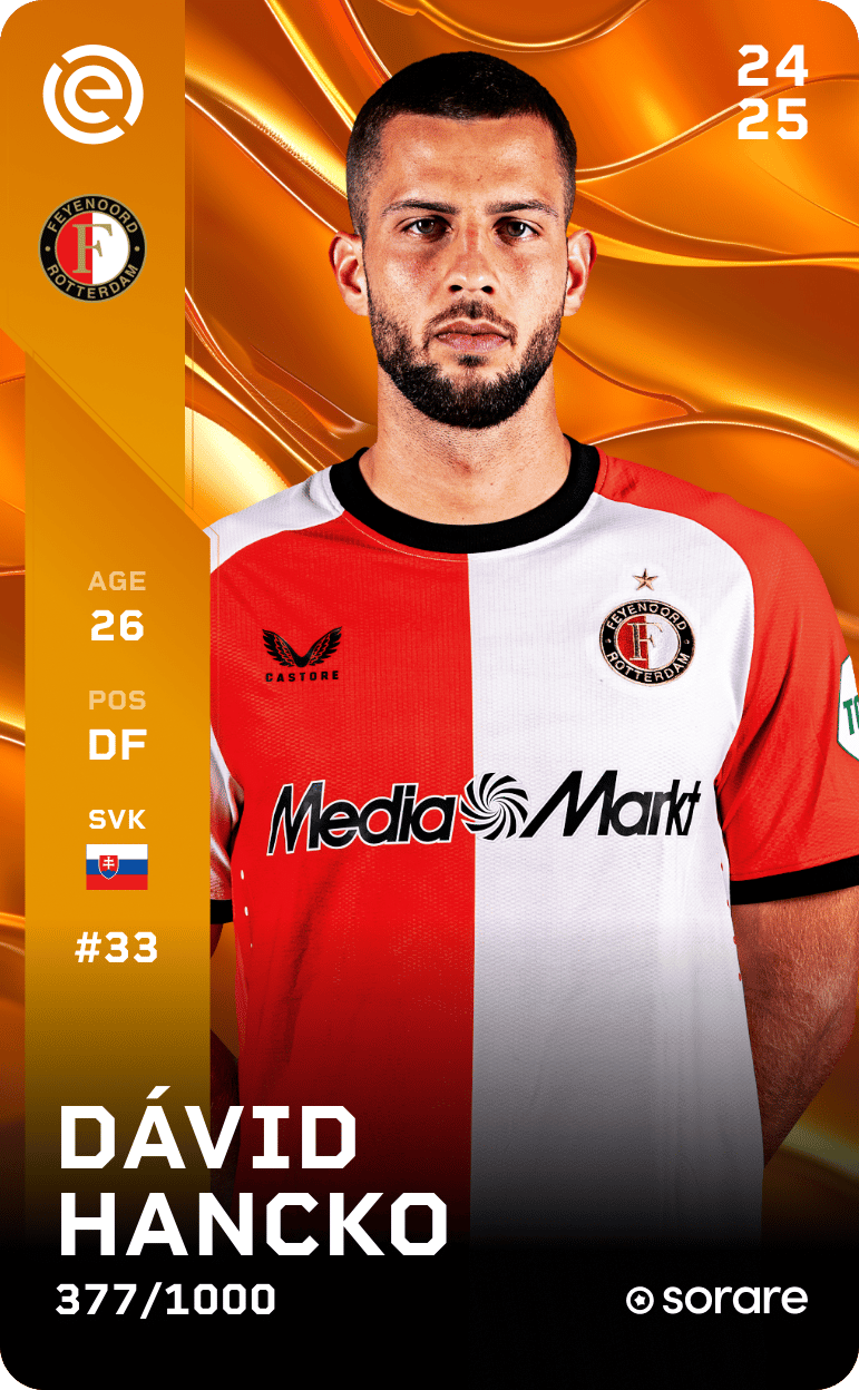 Dávid Hancko 2024-25 • Limited 377/1000