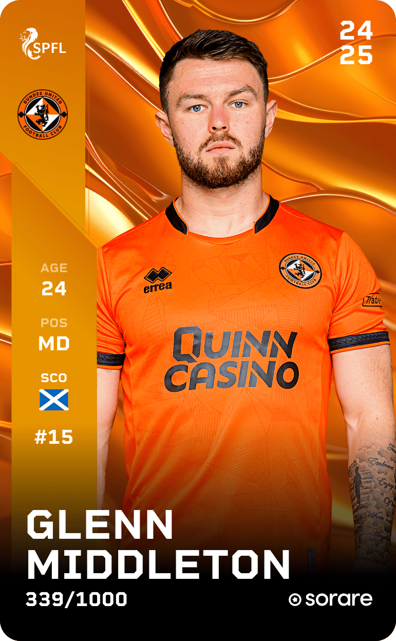 Glenn Middleton 2024-25 • Limited 339/1000