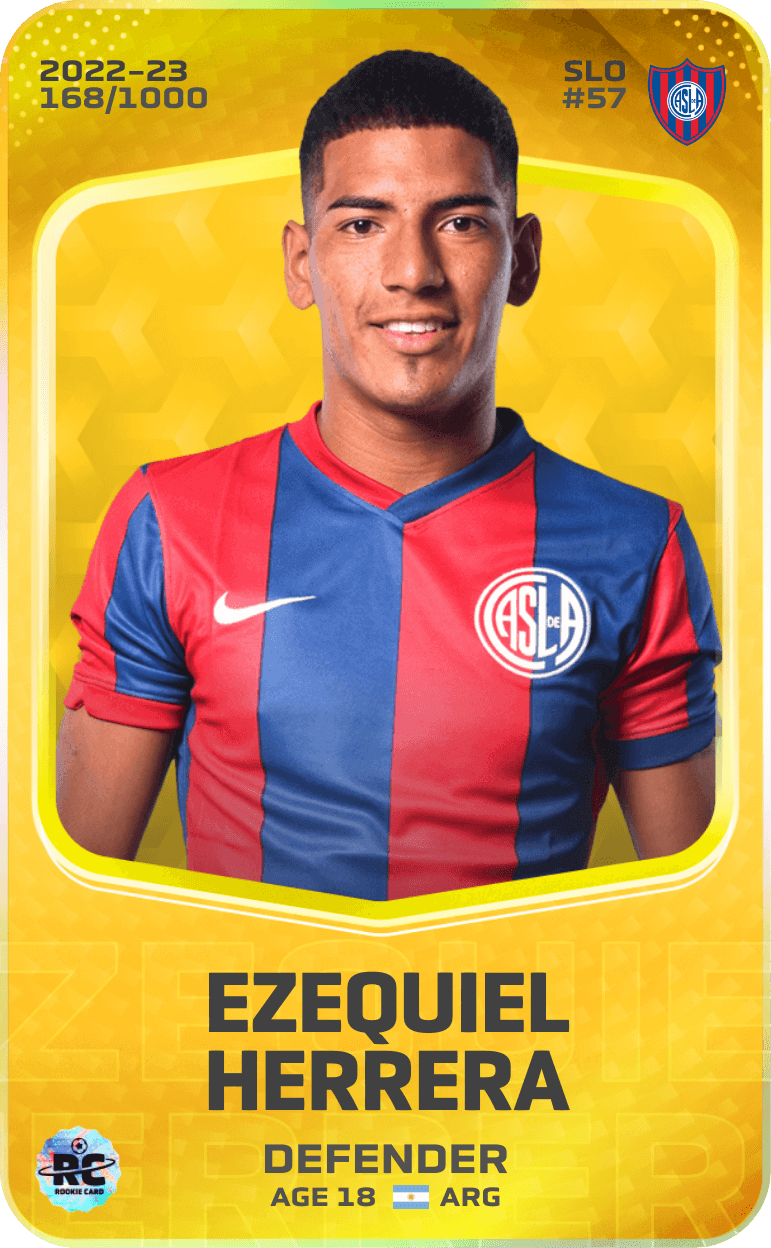 Ezequiel Herrera 2022-23 • Limited 168/1000