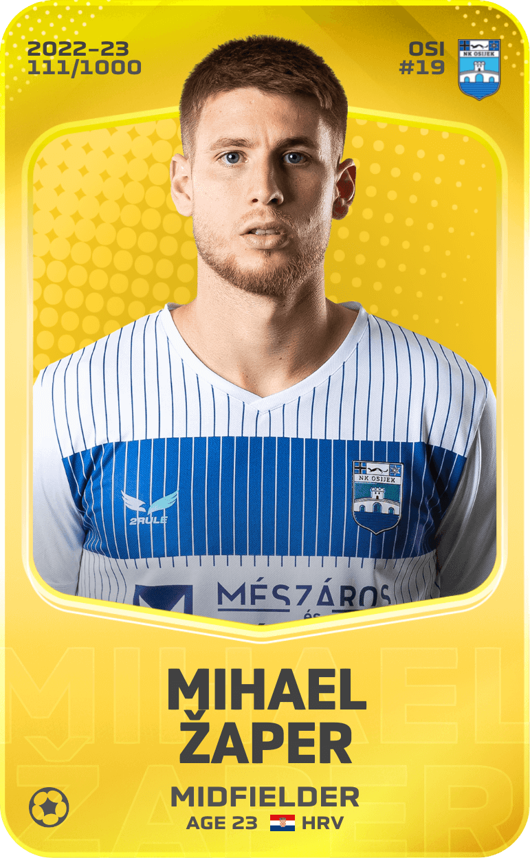 Mihael Žaper 2022-23 • Limited 111/1000