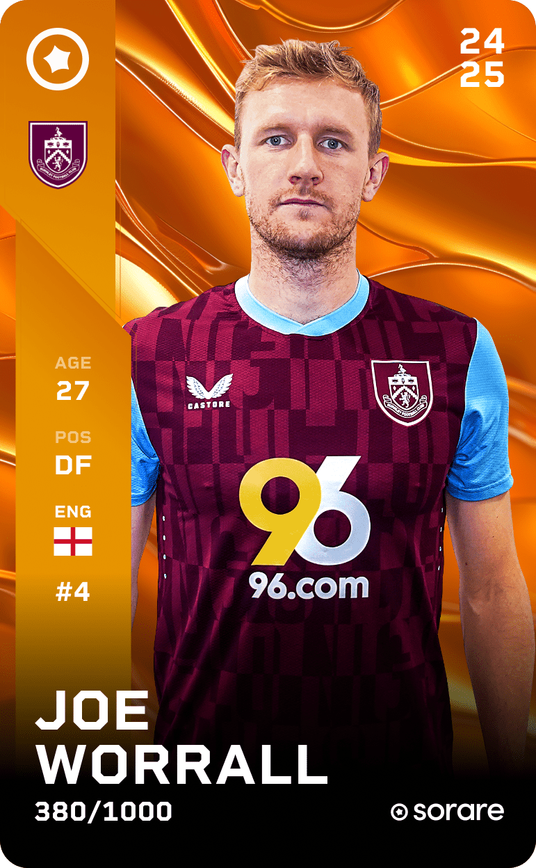 Joseph Worrall 2024-25 • Limited 380/1000