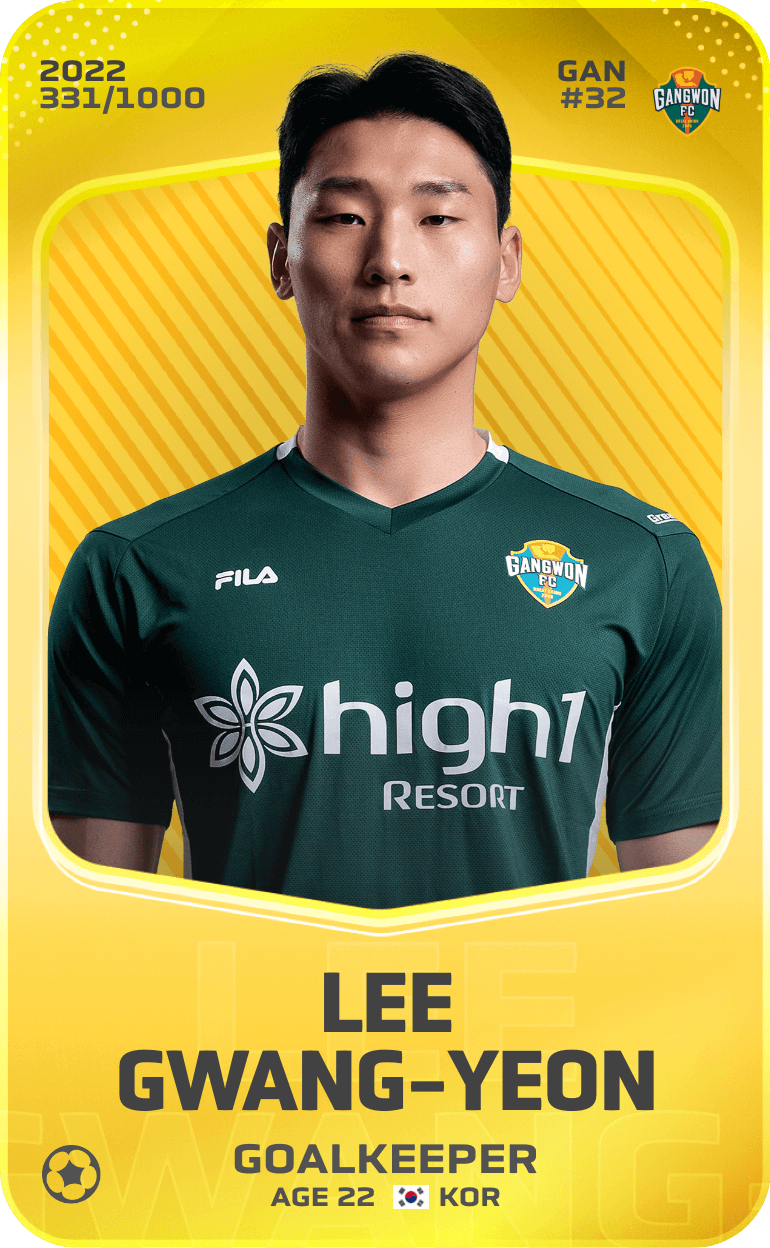 Lee Gwang-Yeon 2022-23 • Limited 331/1000