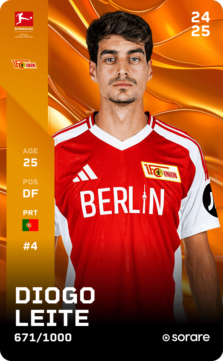 Diogo Leite 2024-25 • Limited 671/1000