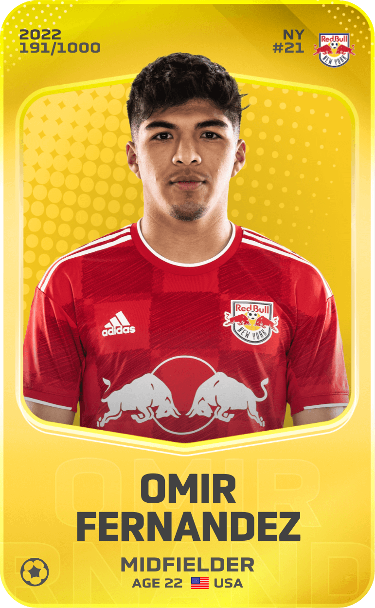Omir Fernandez 2022-23 • Limited 191/1000