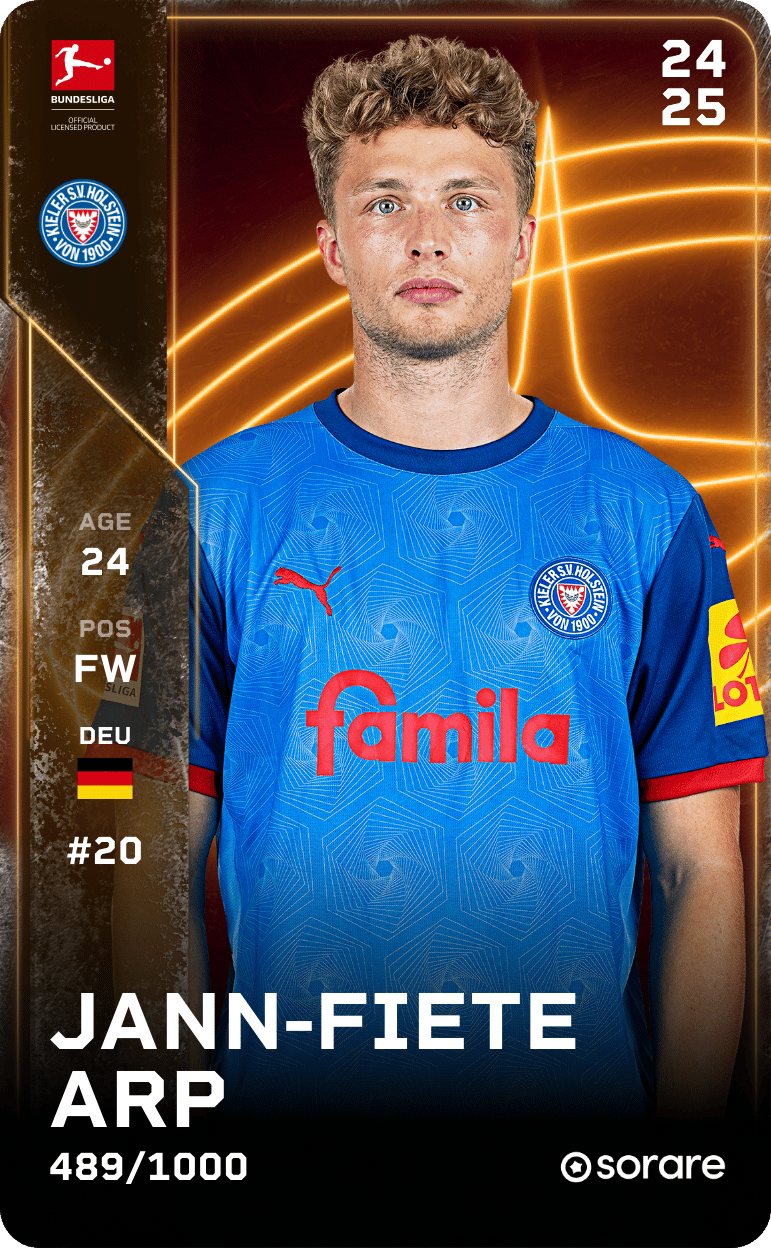 Jann-Fiete Arp 2024-25 • Limited 489/1000