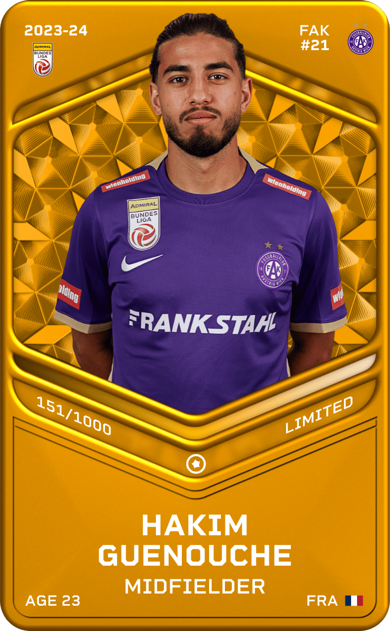 Hakim Guenouche 2023-24 • Limited 151/1000