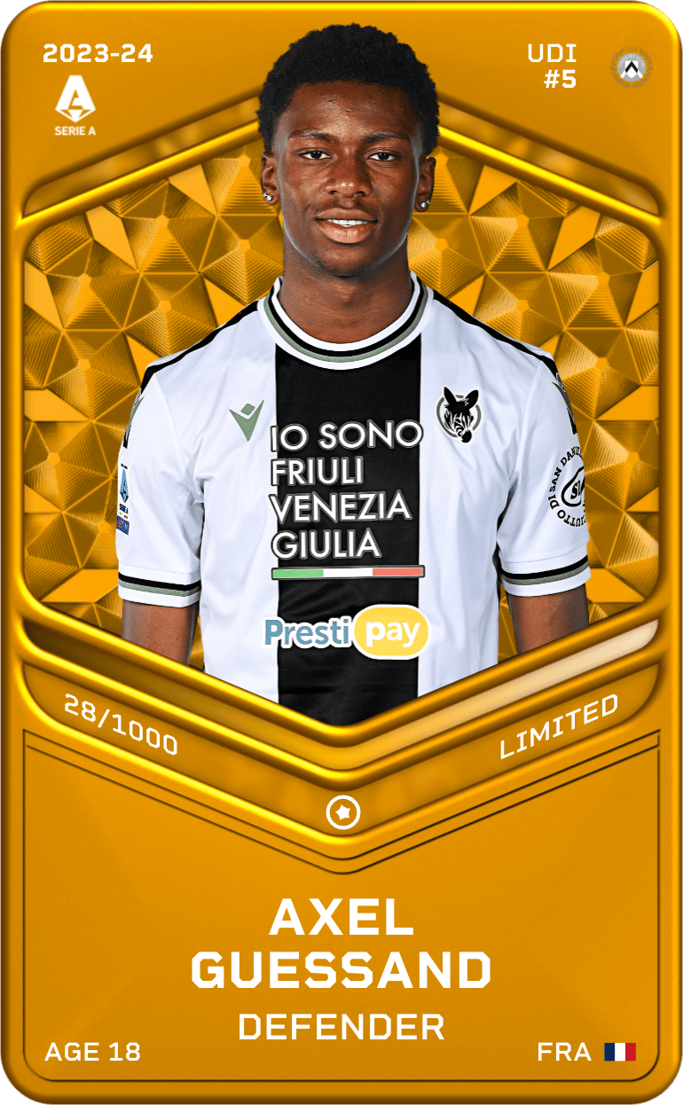Axel Guessand 2023-24 • Limited 28/1000
