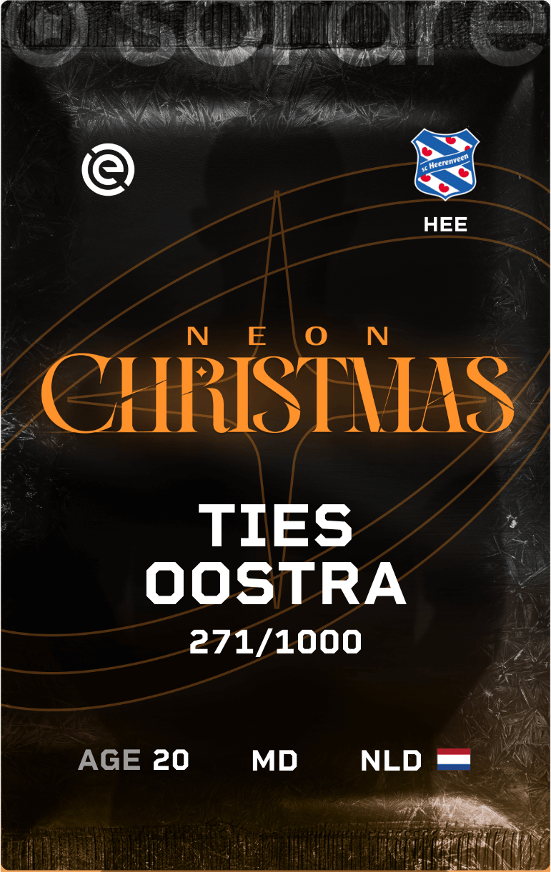 Ties Oostra 2024-25 • Limited 271/1000