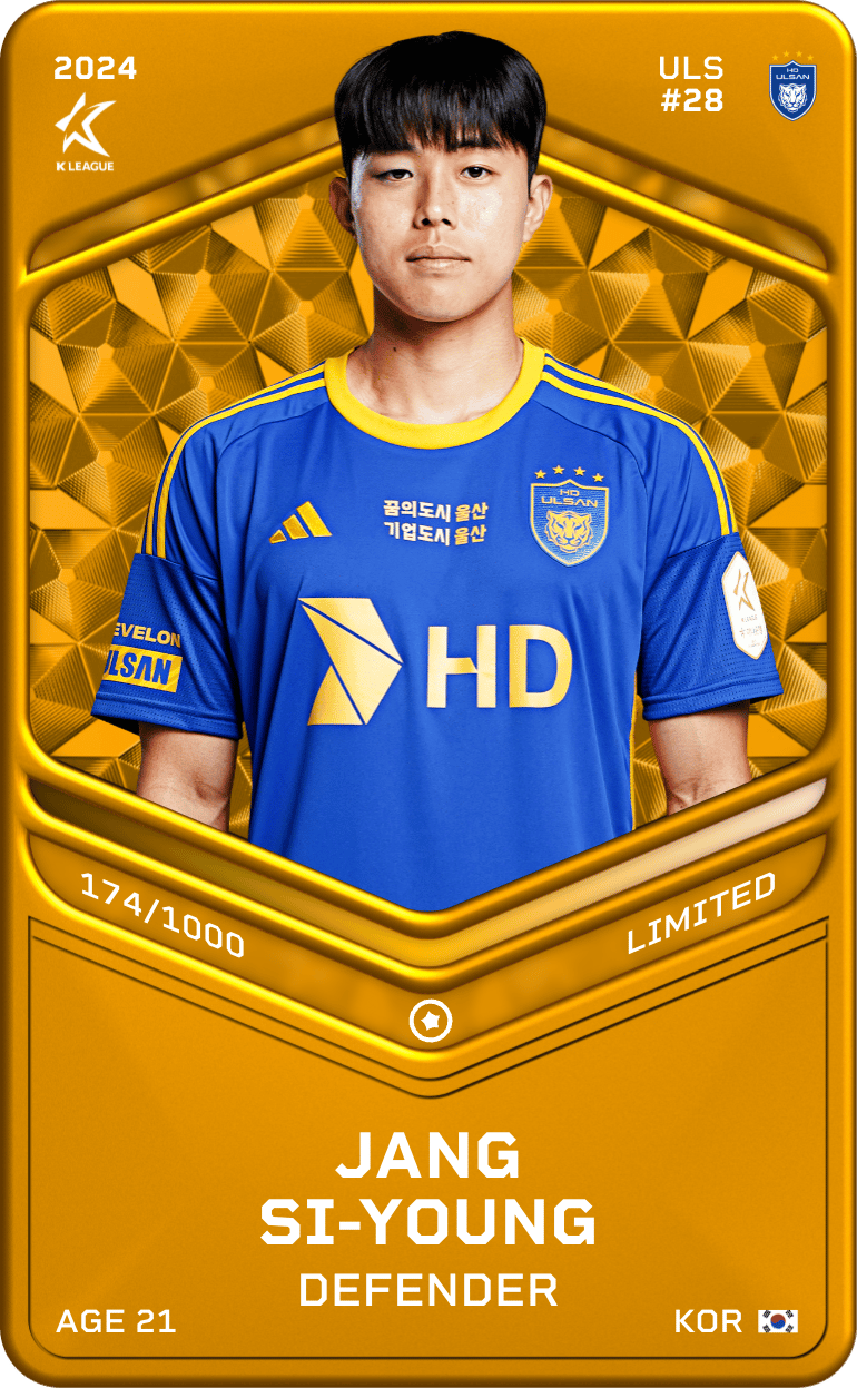 Jang Si-Young 2024-25 • Limited 174/1000