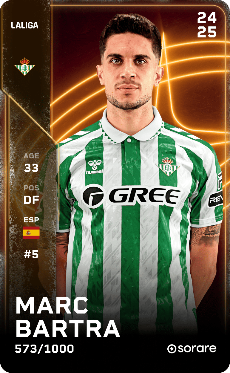 Marc Bartra 2024-25 • Limited 573/1000