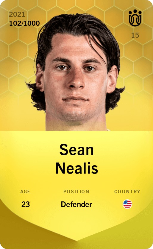 Sean Nealis 2021-22 • Limited 102/1000