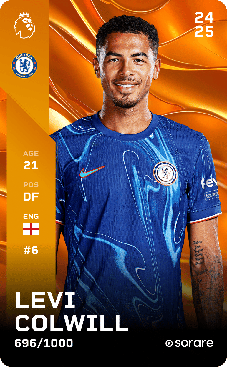 Levi Colwill 2024-25 • Limited 696/1000