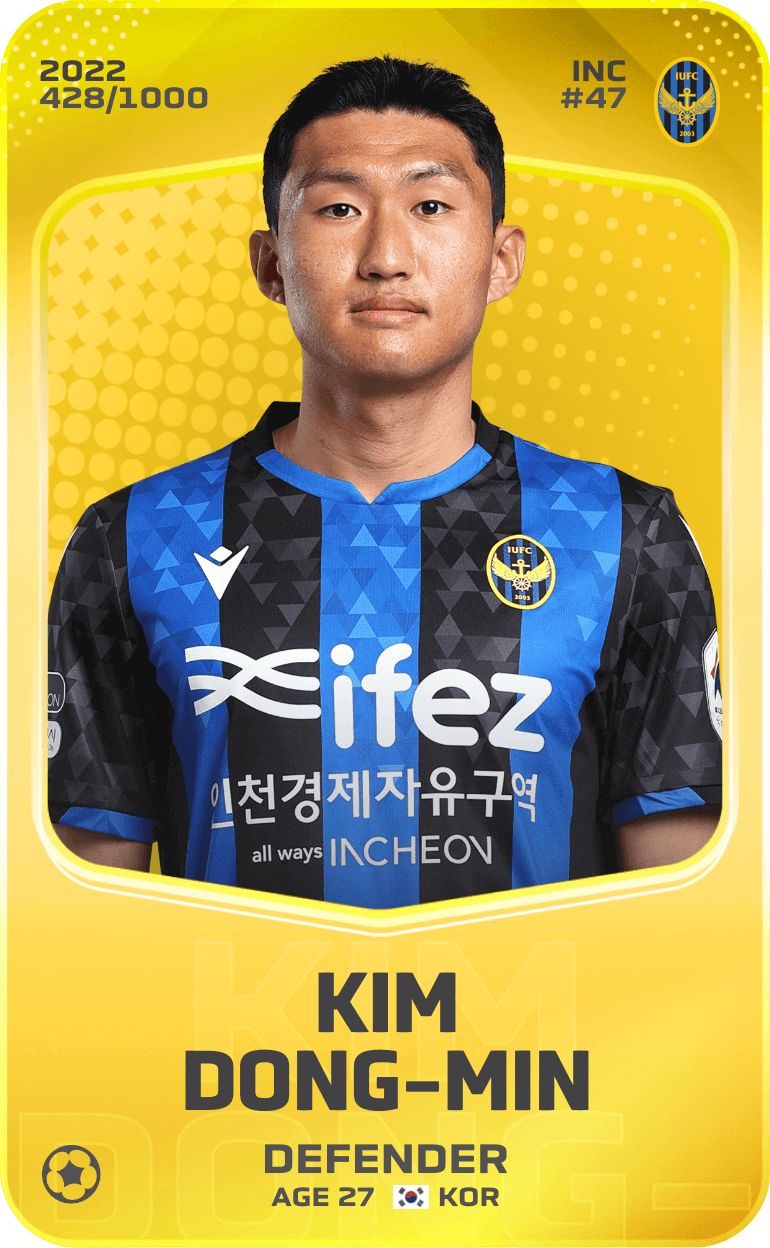 Kim Dong-Min 2022-23 • Limited 428/1000
