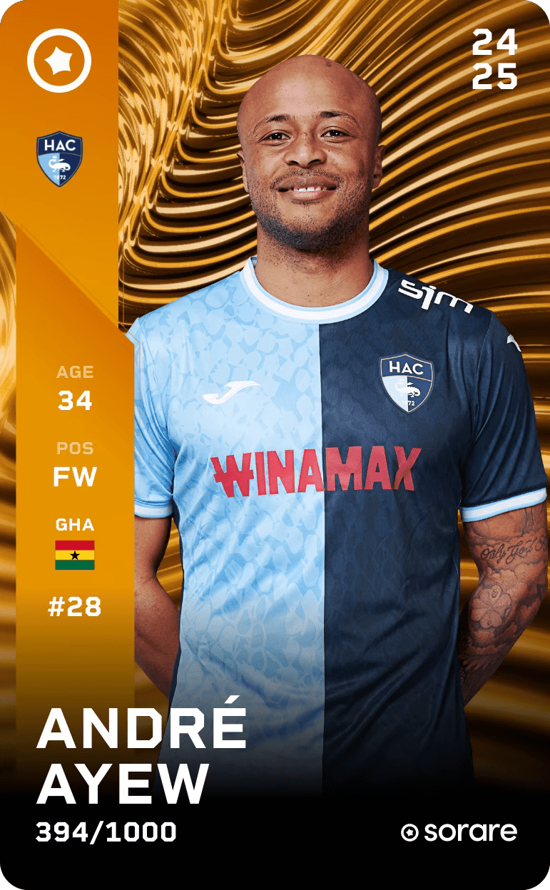André Ayew 2024-25 • Limited 394/1000