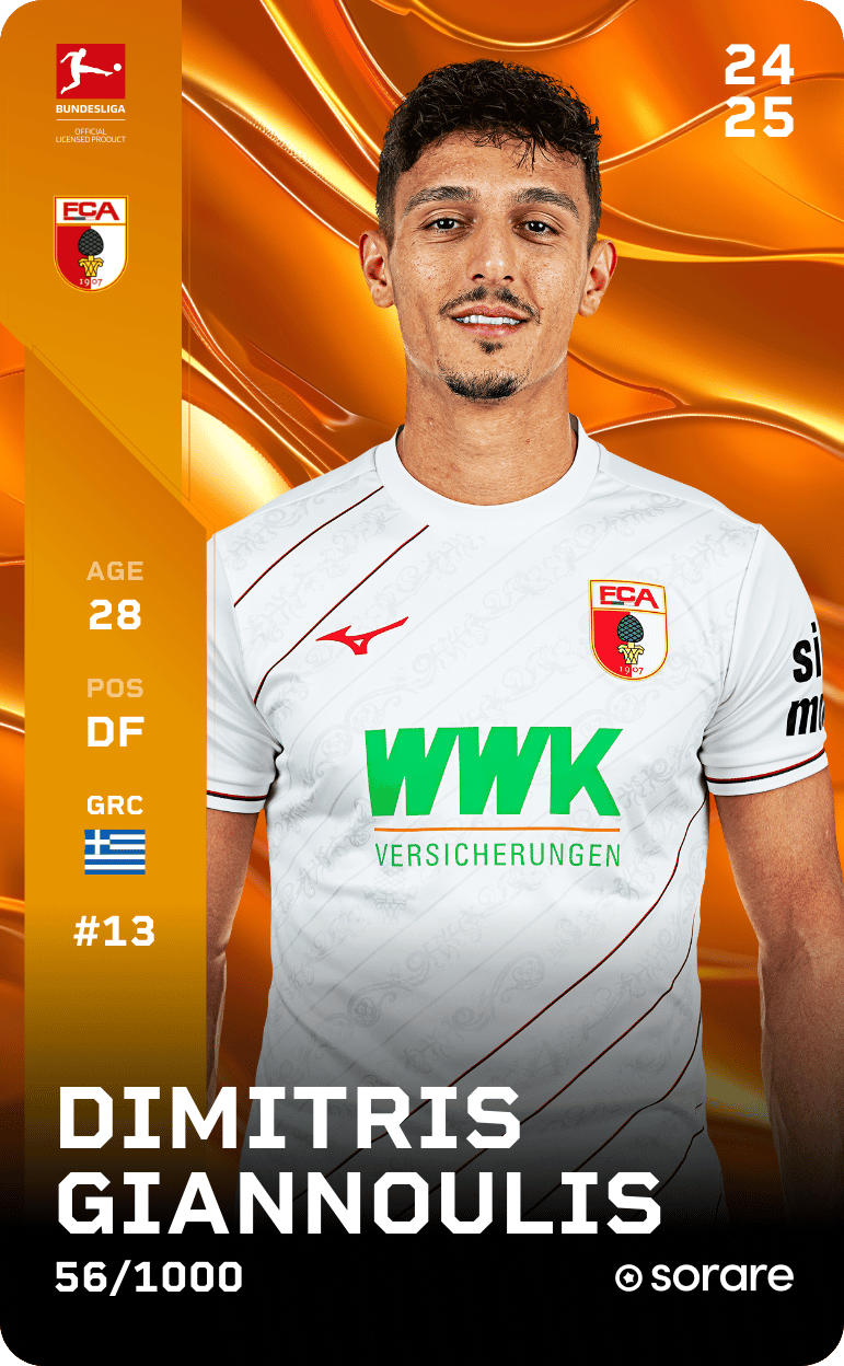 Dimitris Giannoulis 2024-25 • Limited 56/1000