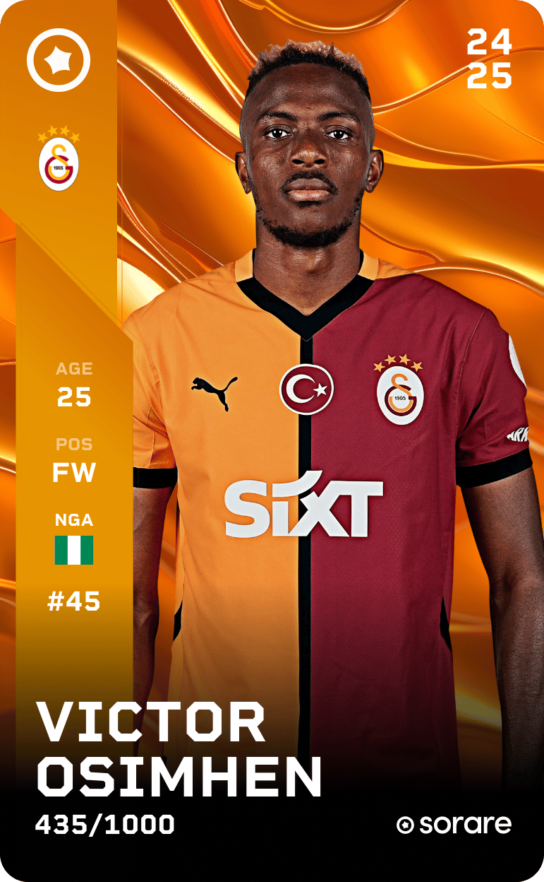 Victor Osimhen 2024-25 • Limited 435/1000