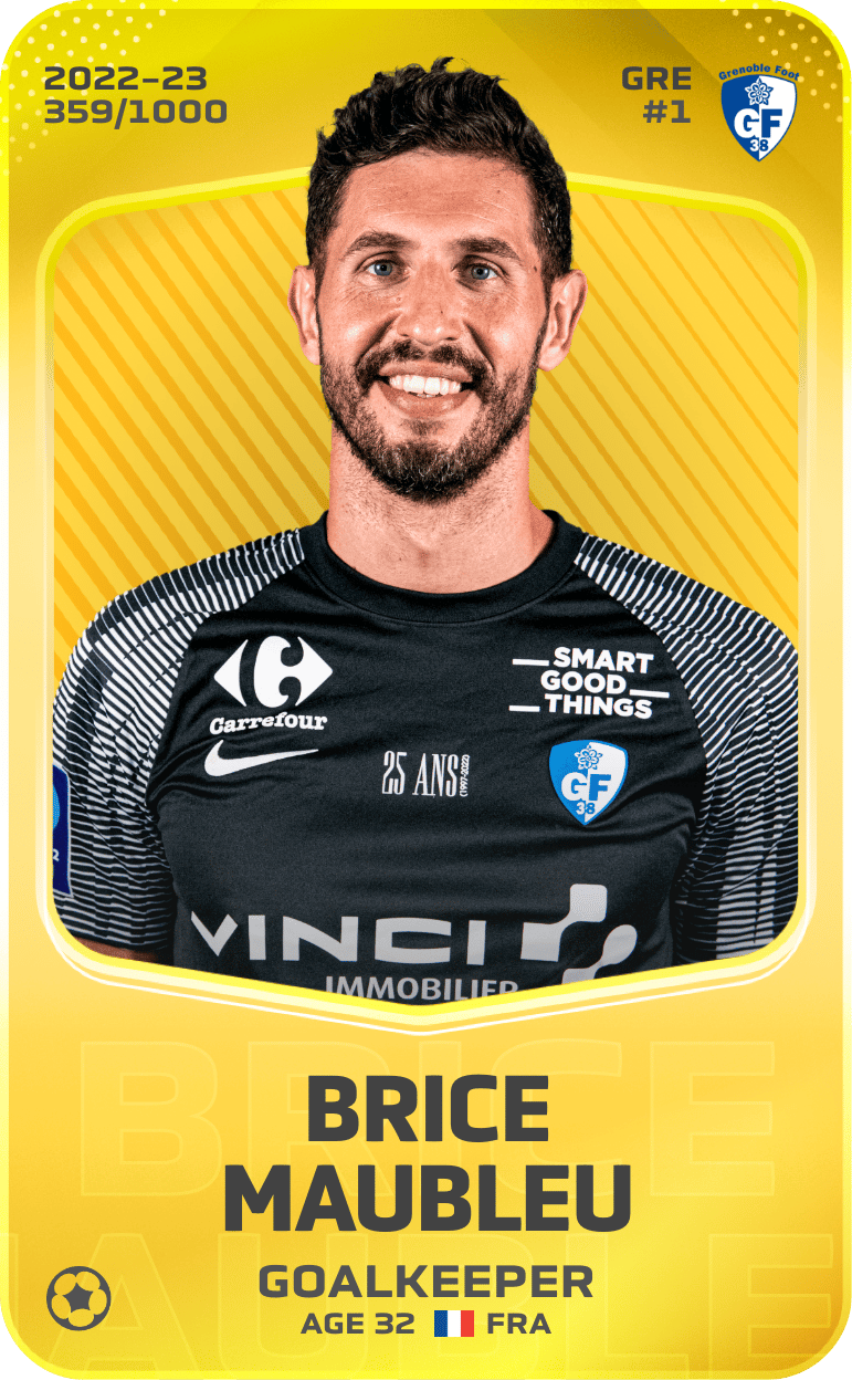 Brice Maubleu 2022-23 • Limited 359/1000