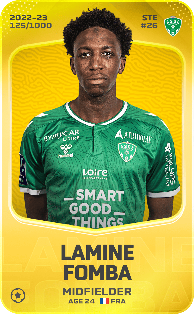 Lamine Fomba 2022-23 • Limited 125/1000