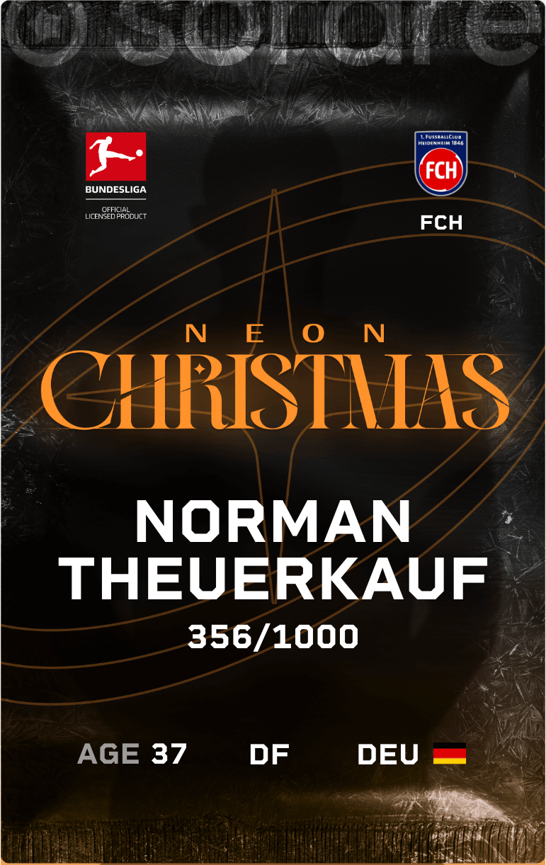 Norman Theuerkauf 2024-25 • Limited 356/1000