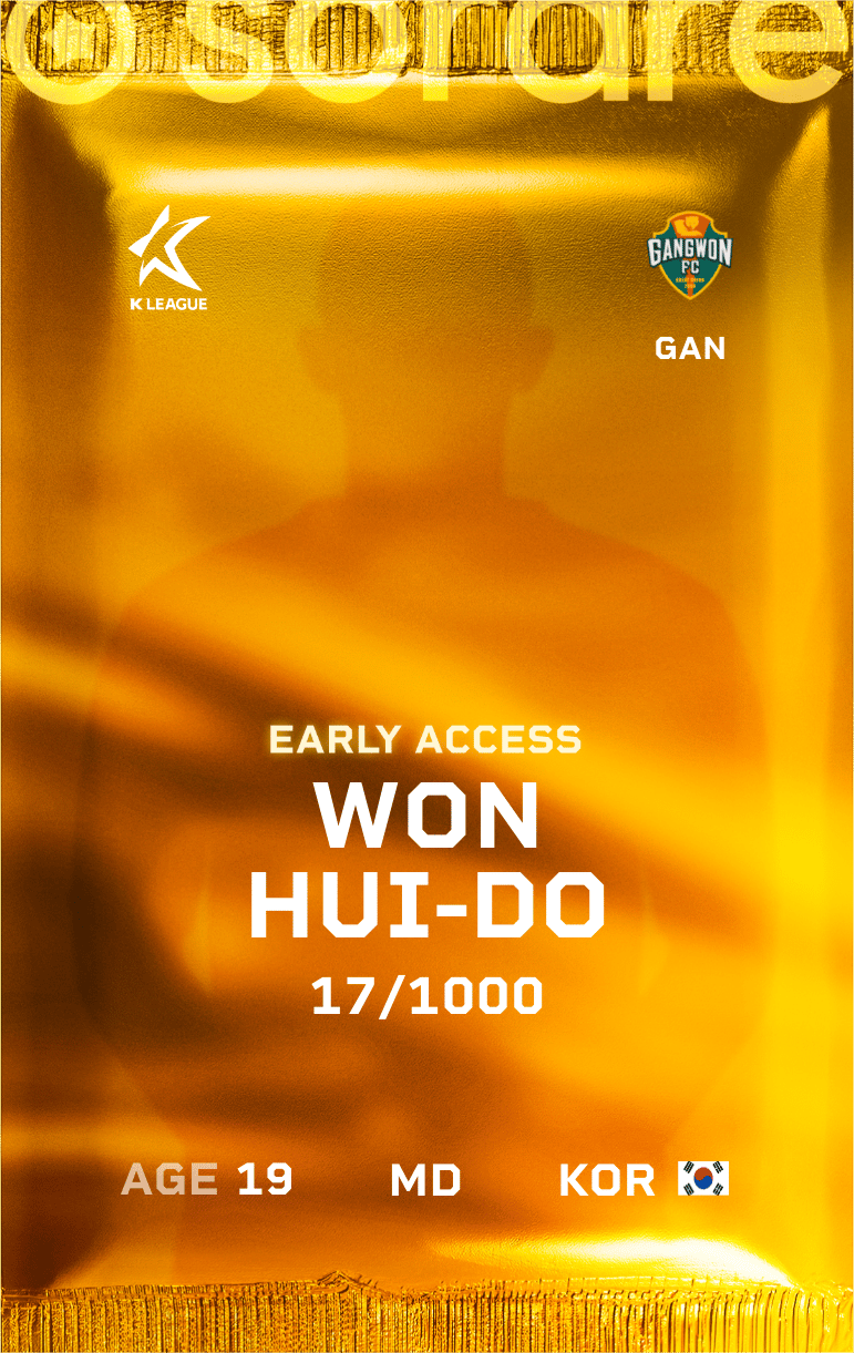 Won Hee-Do 2025-26 • Limited 17/1000