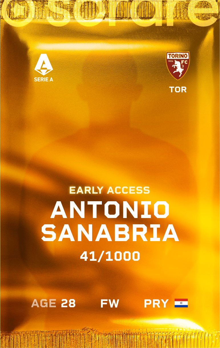 Antonio Sanabria 2024-25 • Limited 41/1000