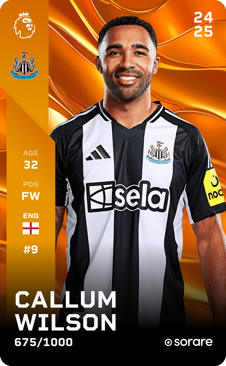 Callum Wilson 2024-25 • Limited 675/1000
