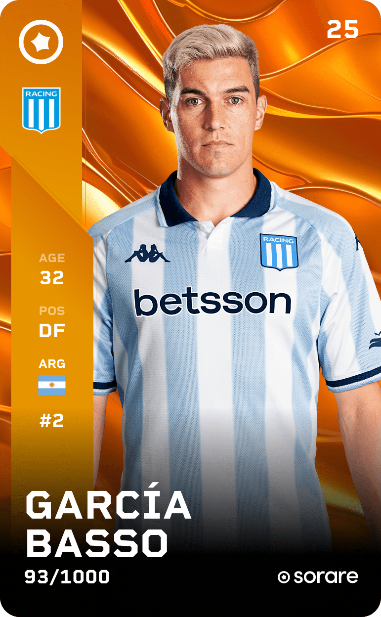 Agustín García 2025-26 • Limited 93/1000