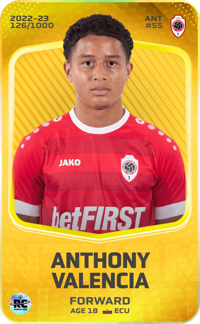 Anthony Valencia 2022-23 • Limited 126/1000