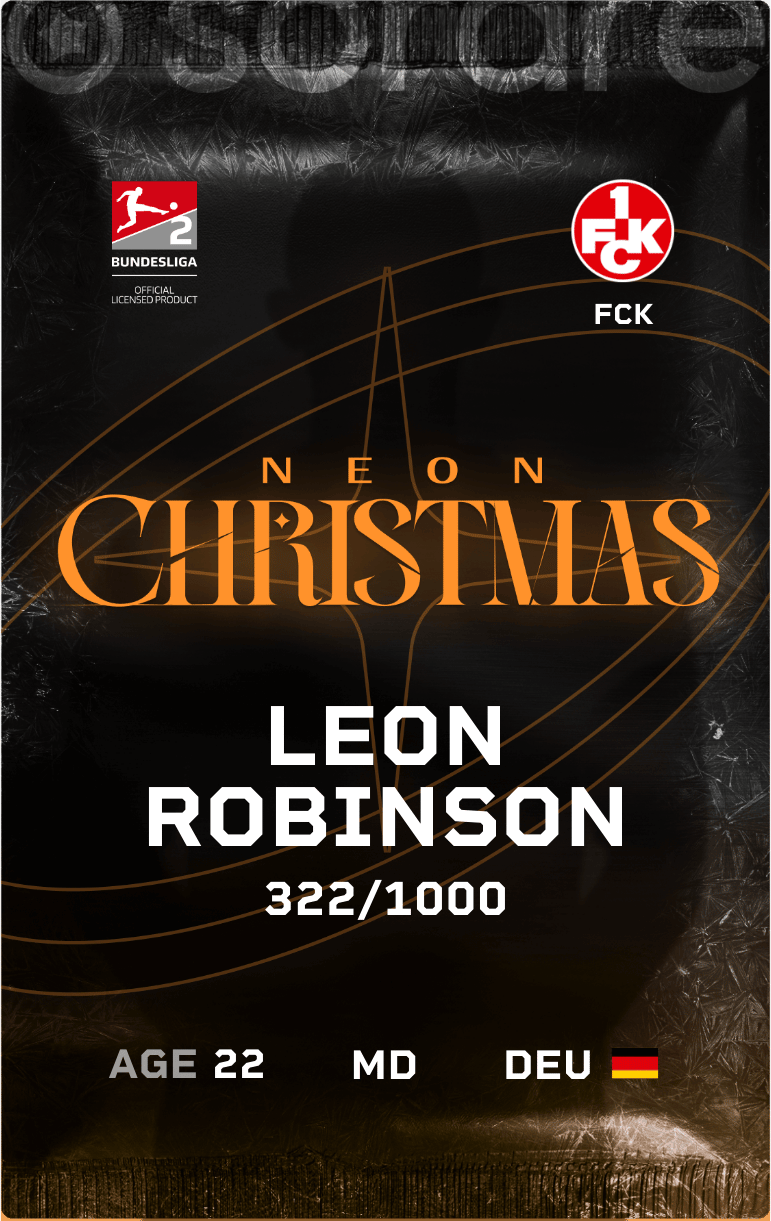 Leon Robinson 2024-25 • Limited 322/1000