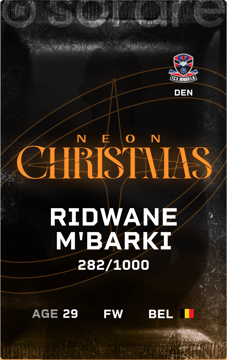 Ridwane M'Barki 2024-25 • Limited 282/1000